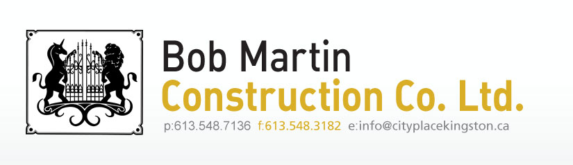 Bob Martin Construction Co. Ltd. (City Place Kingston)